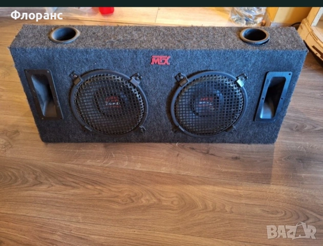 Туба усилвател MTX & Pioneer колона