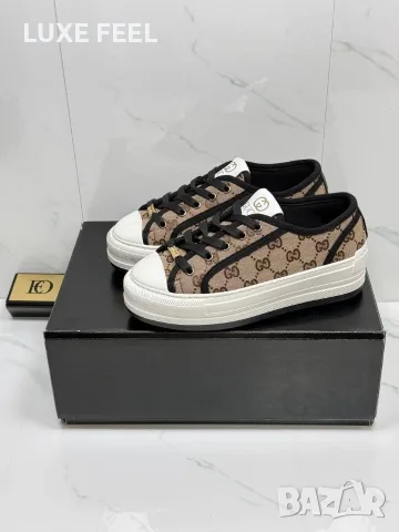 Gucci ⚜️Дамски Кецове , снимка 12 - Кецове - 55605929