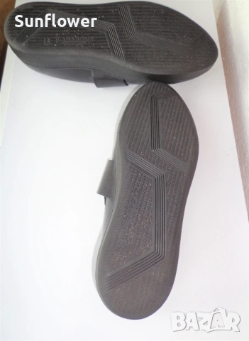 Черни кожени обувки Vagabond на платформа, естествена кожа , снимка 11 - Дамски ежедневни обувки - 53976154