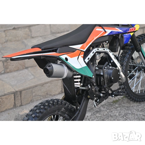 Кросов мотор 125cc, 125 кубика, 4-тактов, 19” предна, 16” задна, снимка 3 - Мотоциклети и мототехника - 53996317