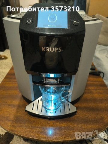кафе автомат Krups, пълен автомат, снимка 2 - Кафемашини - 54496034