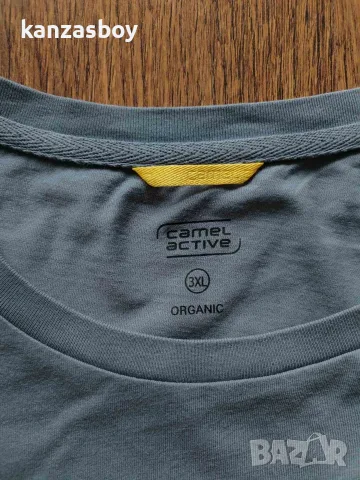 camel active organic cotton - страхотна мъжка тениска 3XL, снимка 6 - Тениски - 55436433