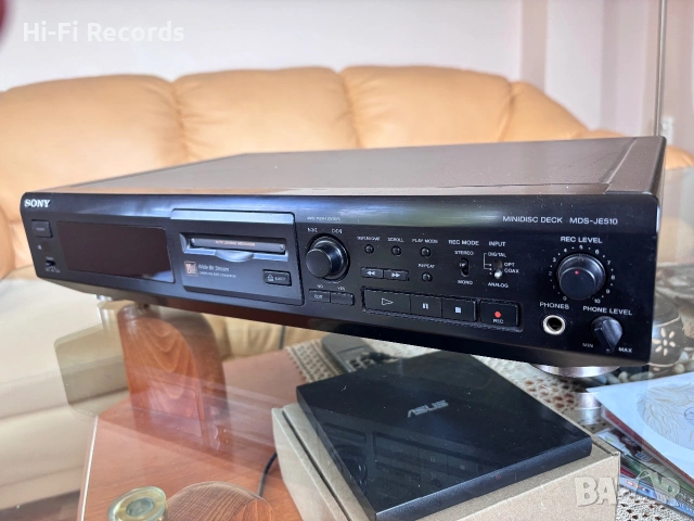 Минидиск Sony MDS-JE 510, снимка 2 - Аудиосистеми - 55165928