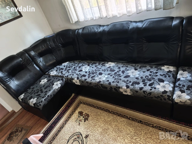 Ъглов диван за хол, снимка 12 - Дивани и мека мебел - 53953708