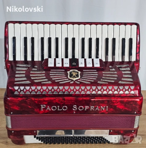 Акордеон Paolo Soprani НОВ, снимка 4 - Акордеони - 54922756