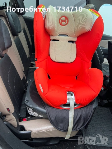 Детско столче за кола Cybex Sirona (0-18 кг) с 360° въртяща се ISOFIX база и преден предпазен щит, снимка 5 - Столчета за кола и колело - 55194335