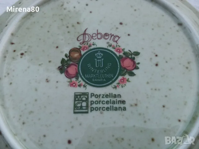 * Debora * - Winterling Bavaria * - десертни чинии 6 бр., снимка 4 - Чинии - 55495220