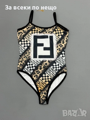 Fendi Дамски Цял Бански Фенди - Различни Цветове Код SK1818, снимка 4 - Бански костюми - 55255486