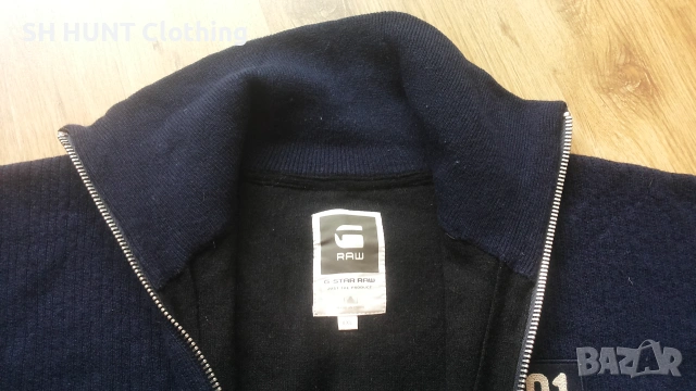G-STAR RAW 70% WOOL Jacket размер XXL жилетка 70% Вълна - 2758, снимка 10 - Пуловери - 55181252