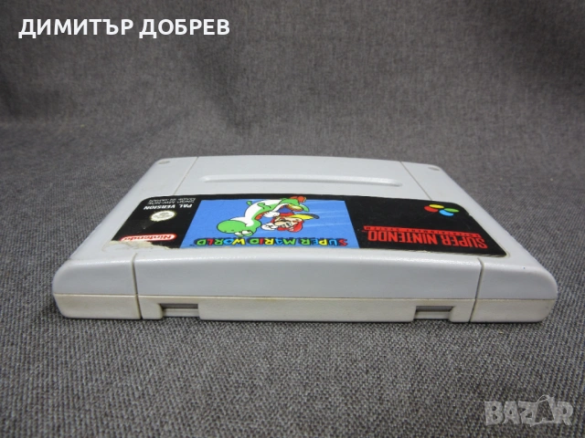 ОРИГИНАЛНА ДИСКЕТА SUPER MARIO WORLD ЗА SUPER NINTENDO SNES PAL, снимка 3 - Игри за Nintendo - 54159574
