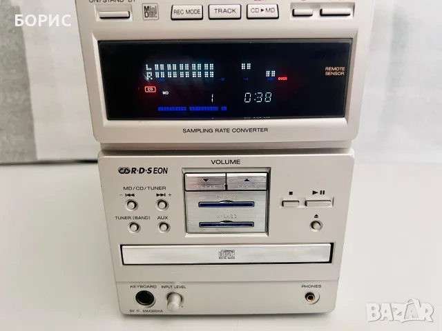 SHARP MD-X5 MD/CD COMPONENT SYSTEM, снимка 3 - Аудиосистеми - 55539300