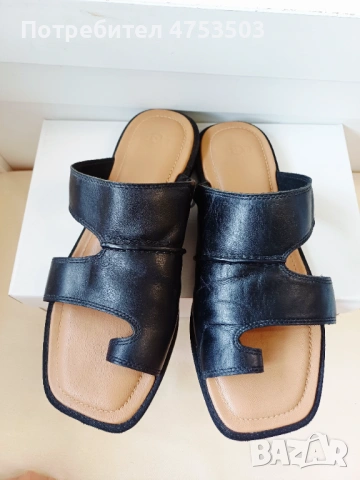 Дамски чехли UGG 40 естествена кожа , снимка 2 - Чехли - 54367942