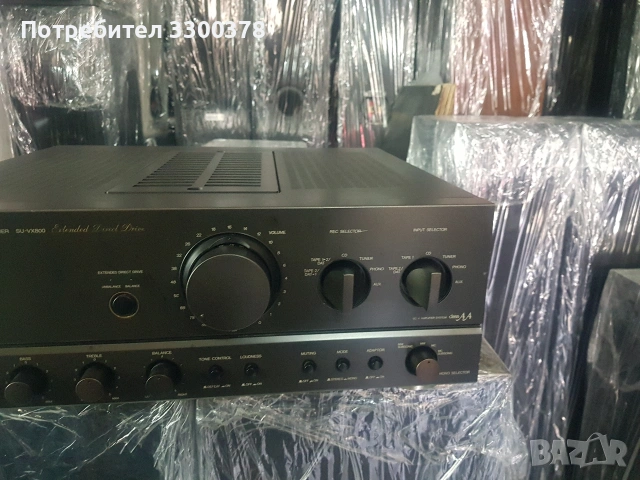 усилвател technics su.vx 800, снимка 3 - Ресийвъри, усилватели, смесителни пултове - 55143413