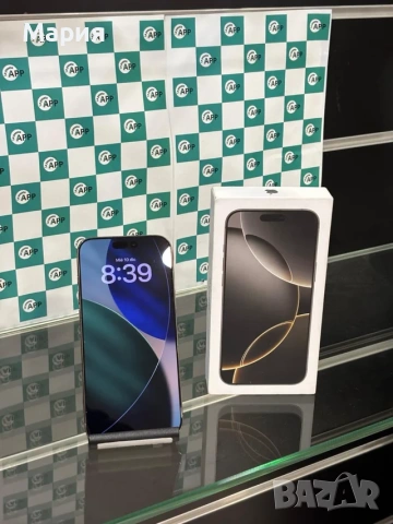 Като нов iPhone 16 Pro Max 256GB Живот на батерията 93%, снимка 3 - Apple iPhone - 54229203