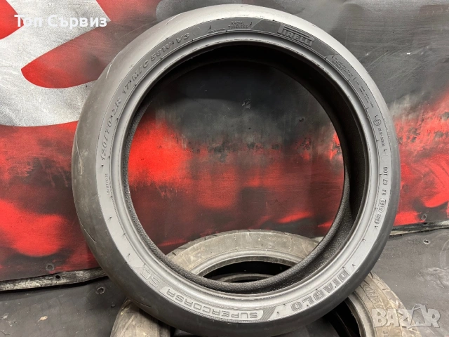 120 70 17, Мото гума, Pirelli DiabloSuperCorsa, снимка 4 - Гуми и джанти - 54600962