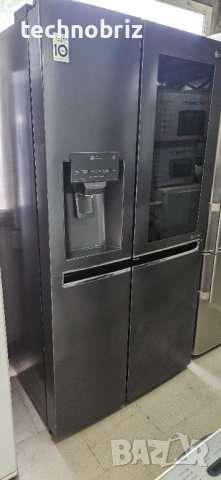 Немски инверторен хладилник LG Side by side InstaView™ Door-in-Door® - ГАРАНЦИЯ, снимка 2 - Хладилници - 54566635