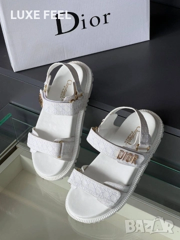 Dior ⚜️Дамски Сандали , снимка 10 - Сандали - 54541899