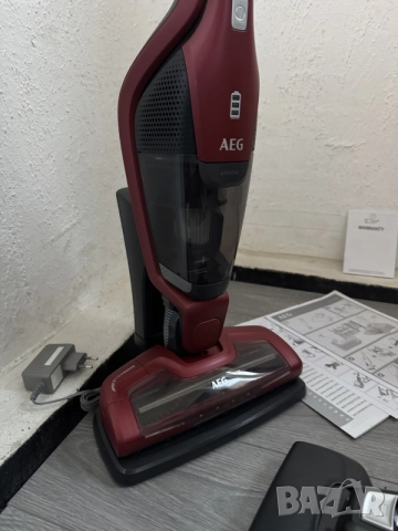 Вертикална Безжична Прахосмукачка AEG Ergorapido CX7 Animal 18V HD Литиева 2в1, снимка 8 - Прахосмукачки - 55695552
