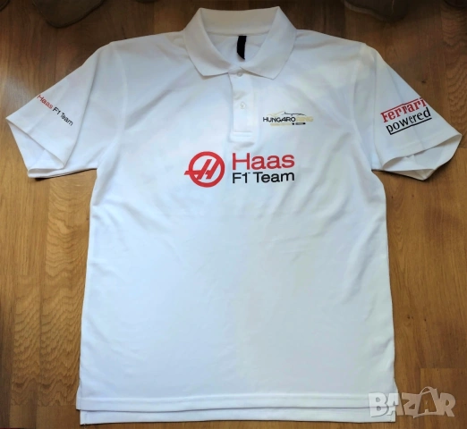 Haas F1 Team Kevin Magnussen Formula 1 / Hungaroring 2019 - мъжка поло блуза L