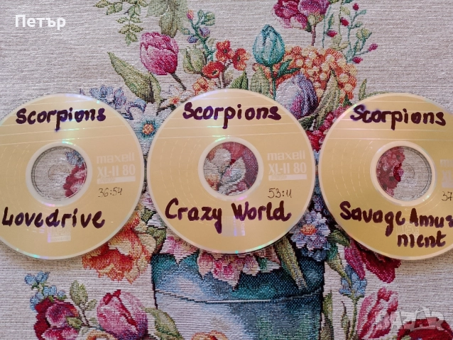 Продавам пул от 3 CD Scorpions, снимка 2 - CD дискове - 55680148