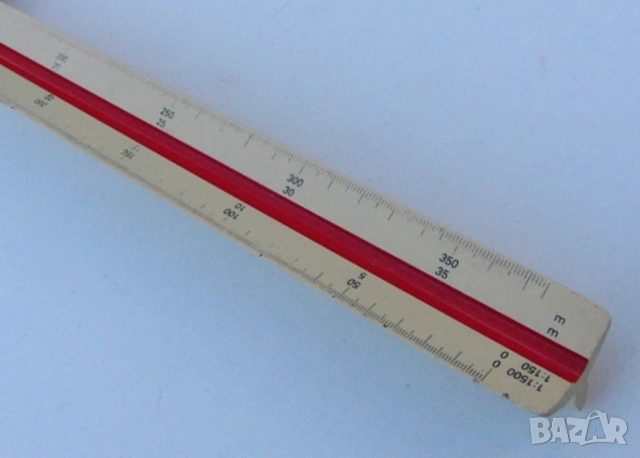 Оригинал ROTRING Немска Комбинирана 13-в-1 Мащабна ЛИНИЯ 1:25 - 1:2500 Тристранна Реверсивна БАРТЕР, снимка 5 - Други инструменти - 50116052