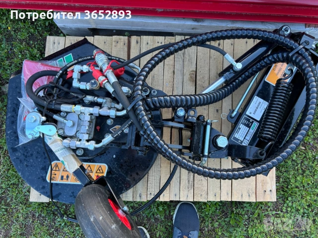 Дясна Отклоняваща Секция INO BD 106 - Косачка за Мулчер - Трактор