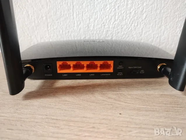 TP-link MR400 4G рутер със сим карта, снимка 3 - Рутери - 55469997