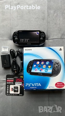 Modded PS Vita PCH-1100 Complete in Box 128GB/256GB with games, снимка 2 - PlayStation конзоли - 54384184