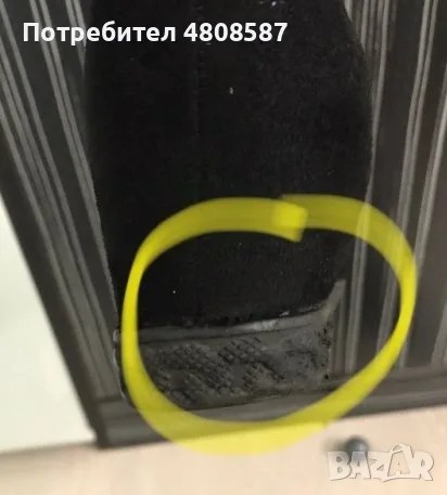 Дамски велурени боти на платформа, снимка 7 - Дамски боти - 55383455