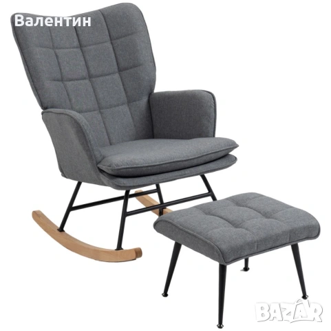 Люлеещ стол с табуретка HOMCOM