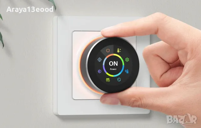 Интелигентен WiFi термостат AVATTO WT20R-WH-3A-WiFi за водно подово отопление, снимка 2 - Други стоки за дома - 55641048