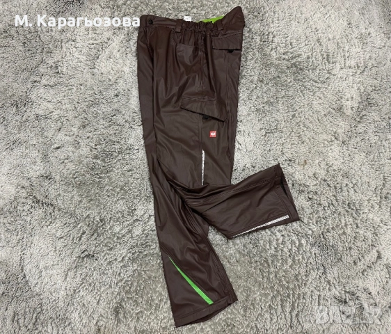 Нов ! Engelbert Strauss Motion 2020 Rain Trousers, Размер 54, снимка 3 - Панталони - 53952598