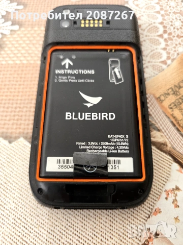 Мобилен терминал Bluebird EF401, снимка 5 - Други - 55058690