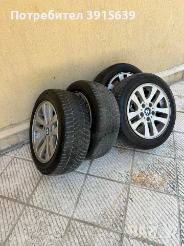 Зимни гуми с джанти за БМВ 205 55 16, снимка 7 - Гуми и джанти - 55100370