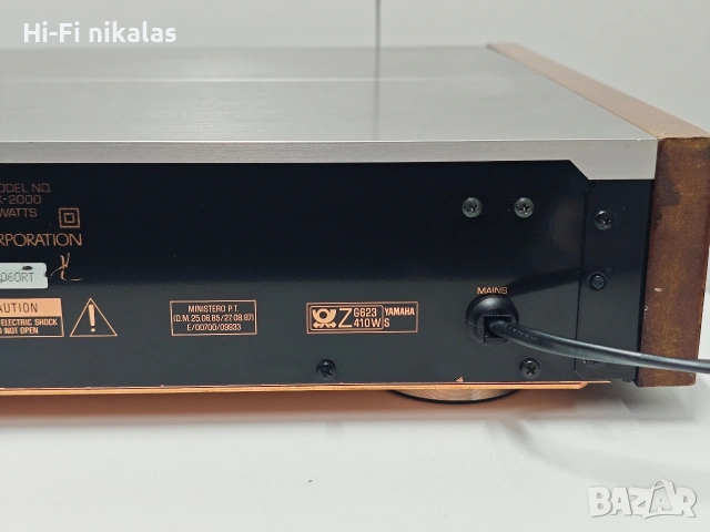 FM радио стерео ресийвър Hi-Fi най-висок клас YAMAHA TX-2000, снимка 11 - Ресийвъри, усилватели, смесителни пултове - 54561553