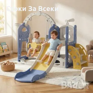 Детска пързалка с люлка за двор и дом, снимка 2 - Други - 55306720