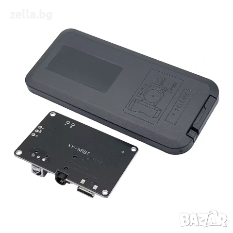 Bluetooth модул XY-WRBT BLE 5.0 с дистанционно управление – Стерео аудио декодер 3.7V–24V 10485, снимка 13 - Друга електроника - 54706391