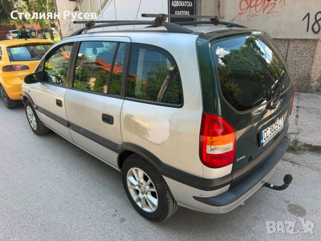 opel zafira A 2.0dti  100 к.с. 7 места / КЛИМАТИК  - цена 1 0 9 9 евро   - колата e с подновена реги, снимка 11 - Автомобили и джипове - 54919200