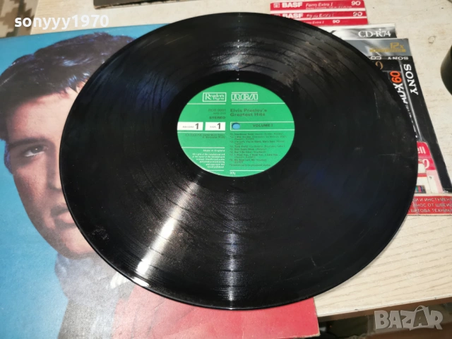 ELVIS PRESLEY MADE IN ENGLAND 0805261925L1, снимка 4 - Грамофонни плочи - 54477789