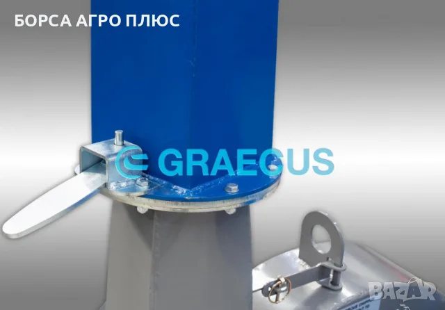 GRAECUS Раздробител за клони гръцки KT19, снимка 6 - Селскостопанска техника - 55450749