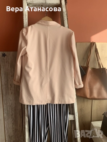 🍑🍑🍑 Блейзър Vero moda в прасковен цвят👜 л размер, снимка 4 - Сака - 55607374