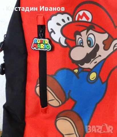 Nintendo Super Mario раница Супер Марио, снимка 2 - Раници - 55059033