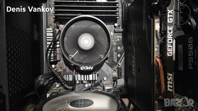 Геймърско PC r5 3600/16gb ram/gtx 1660 super/sdd 240gb/hdd 1tb, снимка 2 - Геймърски - 54494863