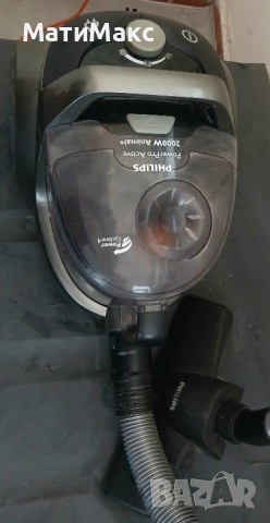 Прахосмукачка PHILIPS 2000W, снимка 4 - Прахосмукачки - 54516924