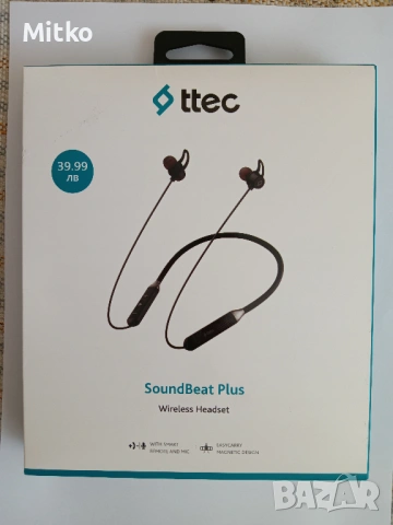 Безжични слушалки ttec SaundBeat Plus