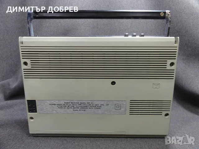 СТАР РЕТРО СОЦ СССР ТРАНЗИСТОР РАДИО ВЕФ 221 VEF TENTO, снимка 6 - Радиокасетофони, транзистори - 55364698