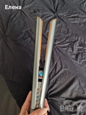 Преса за коса Dyson - HT01 Airstrait, 140°C, Nickel/Cooper, снимка 4 - Друга електроника - 54660196