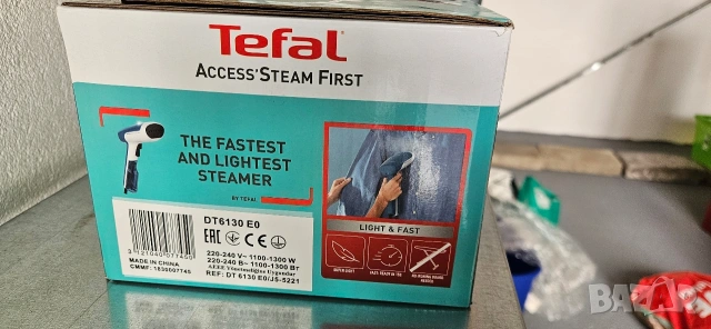 Уред за вертикално гладене Tefal, снимка 3 - Друга електроника - 54439955