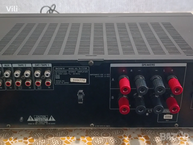 Sony TA-F319R, снимка 7 - Ресийвъри, усилватели, смесителни пултове - 54382191