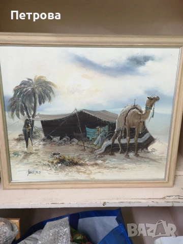 Маслена картина върху платно. , снимка 2 - Картини - 53958838